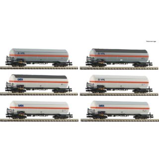 Trykgas Tankvogn 6 vogne – GATX / VTG