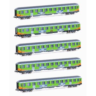 Alpen-Sylt-Express 5 vogne. 4x Bvcmz248.5 1x Bvxmbz249.1 Ep.VI