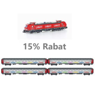 Passagervogn Sæt - Snalltåget